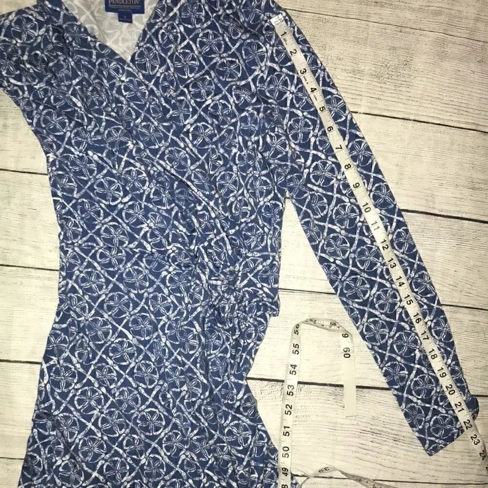 Pendleton Breezeway Dress Faux-Wrap Sand Dollar - Picture 7 of 7